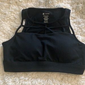 Buffbunny Black Cage Sports Bra